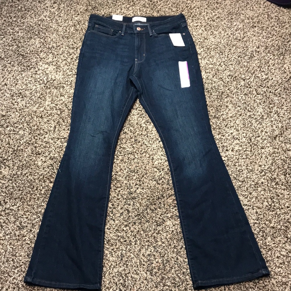 Levi's Women's Boot Cut Jeans - Dark Blue